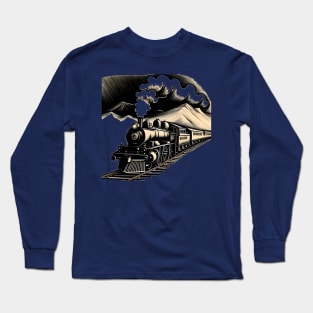 Steam locomotive Long Sleeve T-Shirt